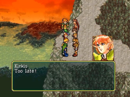 Vernietigde steden horen bij de oorlog. «Suikoden» windt er geen doekjes om.