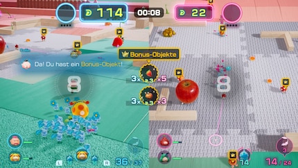You can also play Dandori duels against a human opponent in a separate mode.