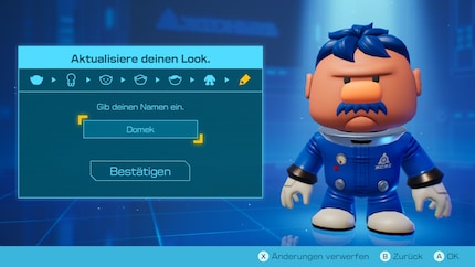 For the first time in a Pikmin game, I can change the appearance of my character.