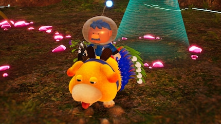There's room for all my Pikmin on our pack mule Oatchi.