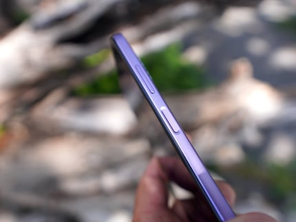 The fingerprint scanner on the power button is fast and accurate.