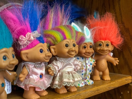 Trolls adorned kids’ rooms in the 90s.