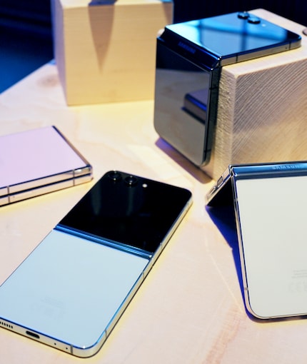 De Samsung Galaxy Z Flip5 is verkrijgbaar in een hele reeks kleuren.