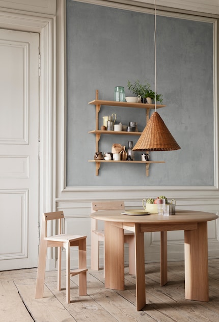 «Sector» is gebaseerd op de locatie van de eettafel.