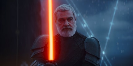 Baylan Skoll, gespeeld door Ray Stevenson, is een van de nieuwste personages in het «Star Wars» universum.