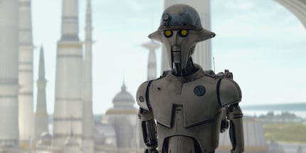 Huyang, in het origineel ingesproken door David Tennant, is een echte aanwinst voor «Ahsoka».