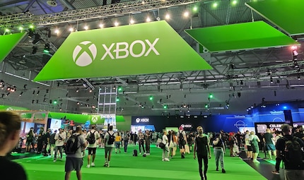 The mind-boggling Xbox area.