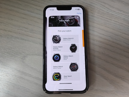 The Galaxy Wear app is still there, but the Watch 3 was the last to have iOS support.