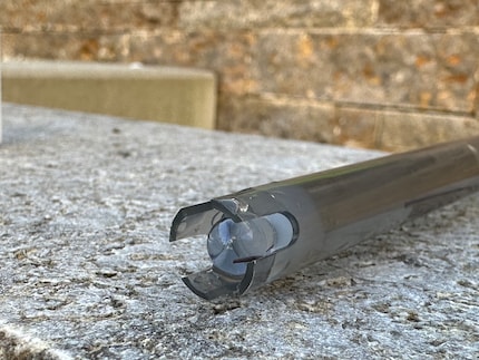 The diode on the device is made of glass, so it’s fairly sensitive.