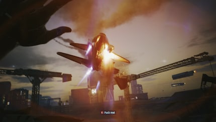 Een neergestort vliegtuig als aperitief. Het spel gaat meteen vanaf het begin vol gas.