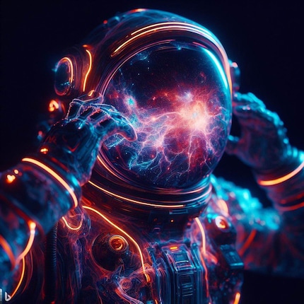 Mit dem Text-zu-Bild-Generator erstelltes «Kunstwerk».
