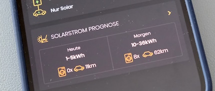 Morgen moet er genoeg elektriciteit zijn om acht ladingen wasgoed te wassen.