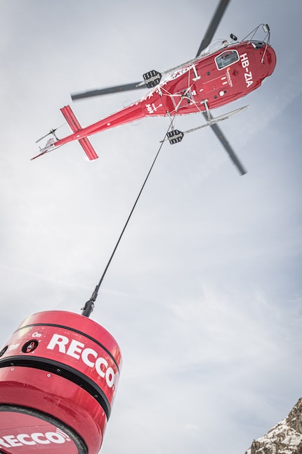 Schnell grosse Gebiete absuchen: Der SAR Detektor ermöglicht die Suche nach Vermissten aus der Luft.