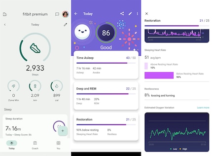 De Fitbit app is de gezondheidshub op je smartphone.