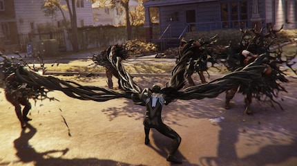 Als Peter de Symbiote krijgt, komt het spel echt op gang.
