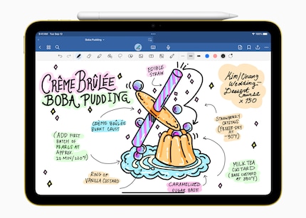 The Apple Pencil in its natural environment.