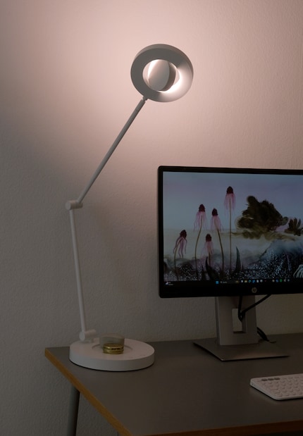 Wanneer de ringen donkere gebieden verlichten, verblindt het licht niet en is het mooi gelijkmatig.