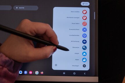 Mit dem S-Pen hast du viele, kreative und praktische Funktionen.
