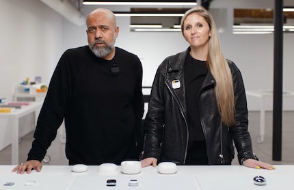 Die zwei Köpfe hinter Humane:  Imran Chaudhri und Bethany Bongiorno.