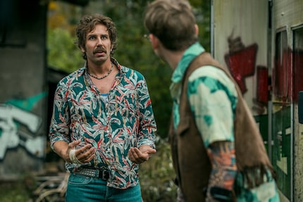 «Tschugger» Bax (David Constantin) und «Smetterling» (Cédric Schild) verdanken ihren unverwechselbaren Stil Ursina Schmid.