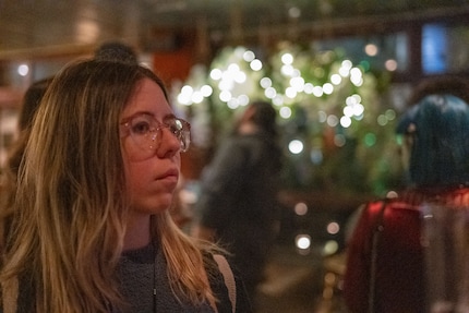 Een opname gemaakt met 57600 ISO.