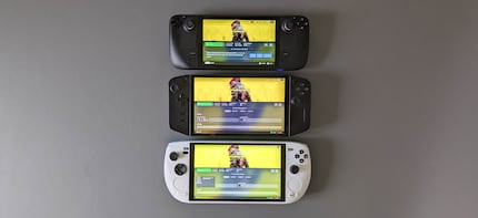 The Legion Go has the largest display of all handhelds and isn’t exactly compact in other respects either.