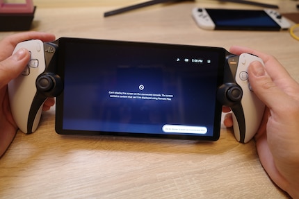 Mediacontent en cloudgames kunnen niet worden afgespeeld op de Playstation Portal.