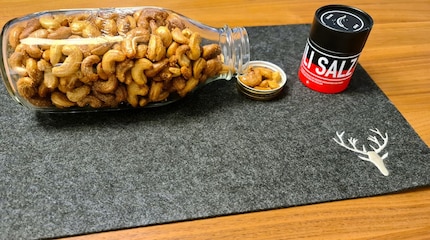 Geroosterde en gezouten cashewzaden leveren veel energie.