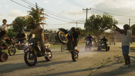 A biker gang terrorises Vice City.