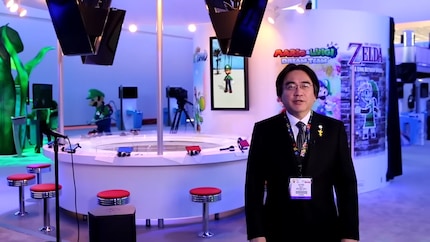 Vorige Nintendo CEO Satoru Iwata presenteert nieuwe spellen voor Wii U en 3DS tijdens de Nintendo Direct op E3 2013.