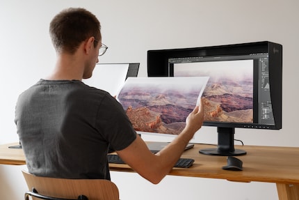 So muss es sein: Mein Foto wirkt gedruckt gleich wie am Bildschirm. Dafür braucht es gute Hardware und ein lückenlos korrektes Farbmanagement.