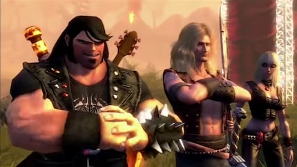 «Brütal Legend» van Doublefine Productions is een van de spellen die Activision niet wilde voortzetten.