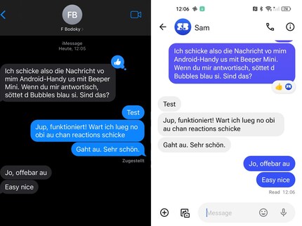 Für den Versand von iMessages brauchts mittlerweile mehr als nur die App.