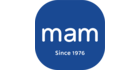 Logo of the MAM brand