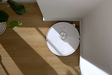 De Roborock S8 MaxV Ultra verlengt de arm met borstel.