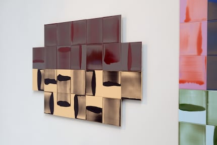 Ceramic tiles from studio Rens’ Re-Glow collection.