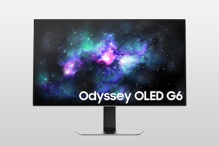 Samsungs eigene QD-OLED-Monitore haben eine matte Beschichtung. So auch der G6.