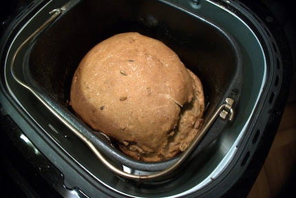 Nachher: Das fertige Brot.
