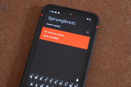 Het gebruik van de springplank is even wennen, maar wel efficiënt.