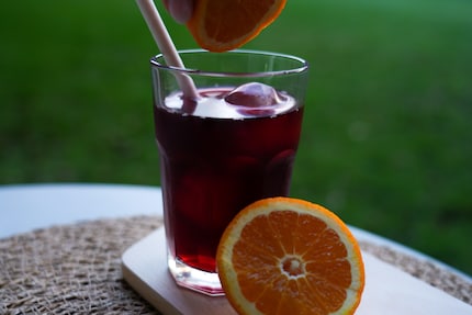 I’m particularly fond of cold rose hip tea with a little fresh orange. Mind you, the hot version is tasty too.