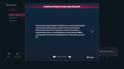 Der aktivierte Spezialstil ist motivierend für Anfänger und Anfängerinnen.