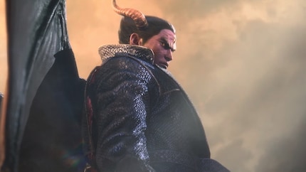 Die Geschichte fesselt mich, Kazuya Mishima blickt seinem baldigen Ende entgegen.