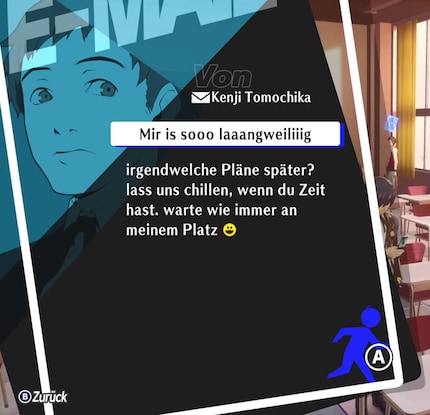 Kenji wil rondhangen ...