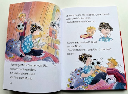 De selectie van Reading Envy boeken is enorm, maar de verhalen (althans in ons exemplaar) zijn helaas niet erg origineel. 