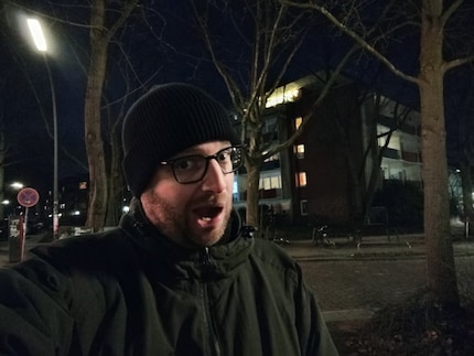 Night mode won’t save your selfie game in the dark.