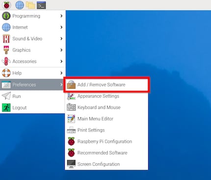 You can install or uninstall a wide range of software in Raspberry Pi OS.