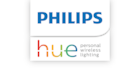 Logo of the Philips Hue brand
