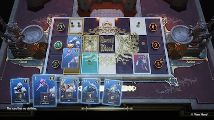 Het kaartspel Blood of the Queen ziet er eenvoudig uit, maar is zeer complex.