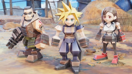 De chunky chibi-personages vieren hun comeback in de Fort Condor-minigame.