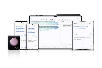 Samsung's overview of the devices receiving Galaxy AI.